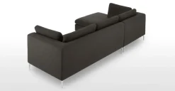 Seccional con Chaise Longue a la Izquierda Monterosso – Gris Marengo