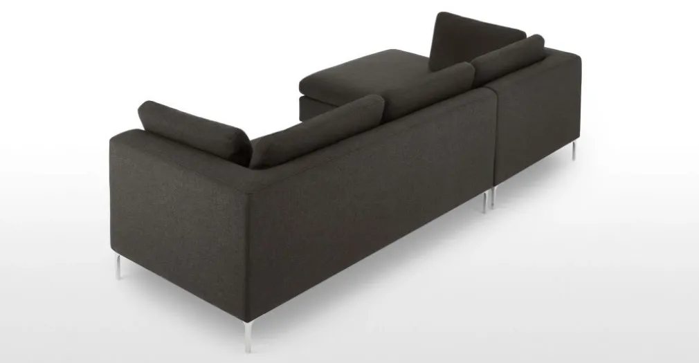 Seccional con Chaise Longue a la Izquierda Monterosso – Gris Marengo
