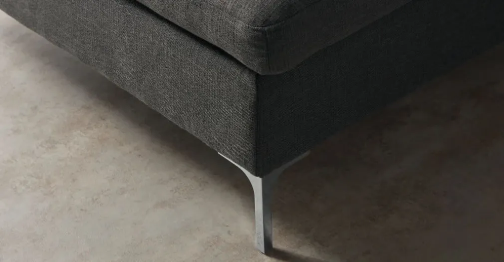 Seccional con Chaise Longue a la Izquierda Monterosso – Gris Marengo