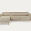Seccional con Chaise Longue a la Izquierda Singa – Beige