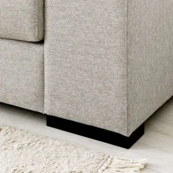 Seccional con Chaise Longue a la Izquierda Sound – Gris Claro