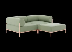 Seccional 2 Cuerpos con Chaise Longue a la Derecha Noah