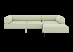 Seccional 3 Cuerpos con Chaise Longue a la Derecha Noah