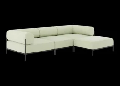 Seccional 3 Cuerpos con Chaise Longue a la Derecha Noah