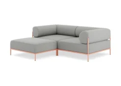 Seccional 2 Cuerpos con Chaise Longue a la Izquierda Noah