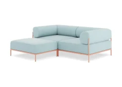 Seccional 2 Cuerpos con Chaise Longue a la Izquierda Noah