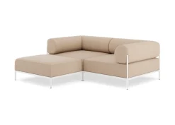Seccional 2 Cuerpos con Chaise Longue a la Izquierda Noah