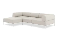 Seccional 3 Cuerpos con Chaise Longue a la Izquierda Noah