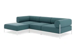 Seccional 3 Cuerpos con Chaise Longue a la Izquierda Noah