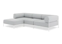 Seccional 3 Cuerpos con Chaise Longue a la Izquierda Noah