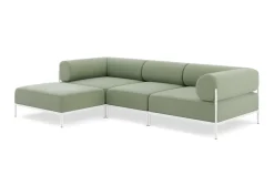 Seccional 3 Cuerpos con Chaise Longue a la Izquierda Noah