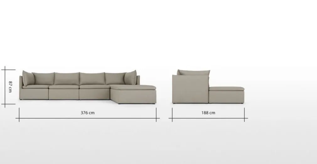 Seccional 4 Cuerpos Victor – Gris Portland