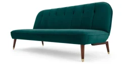 Sofá Cama Click Clack Margot – Azul Seafoam