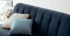 Sofá Cama Click Clack Margot – Azul Zafiro