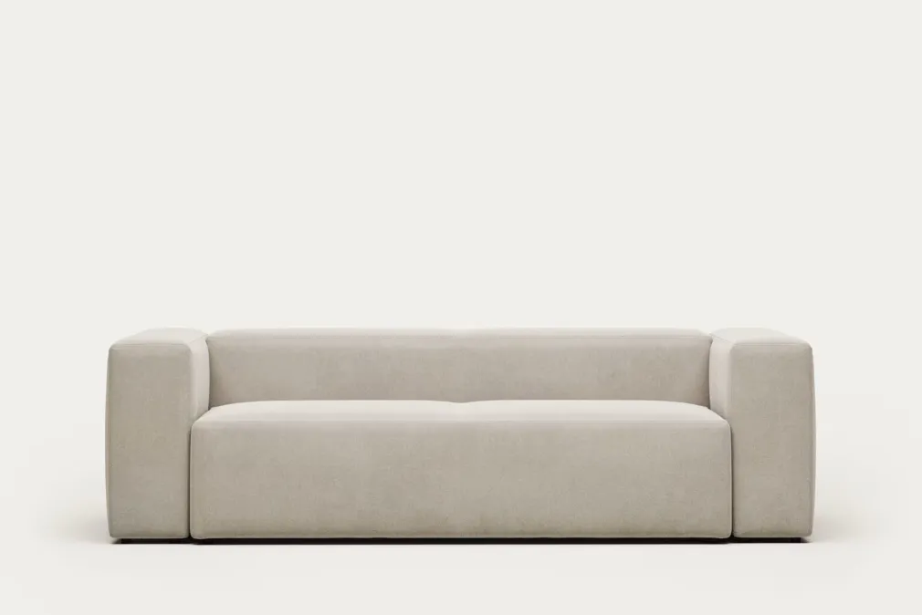 Sofá 3 Cuerpos Blok – Beige