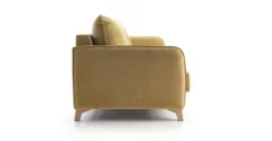 Sofá 2 Cuerpos Litchy – Mostaza