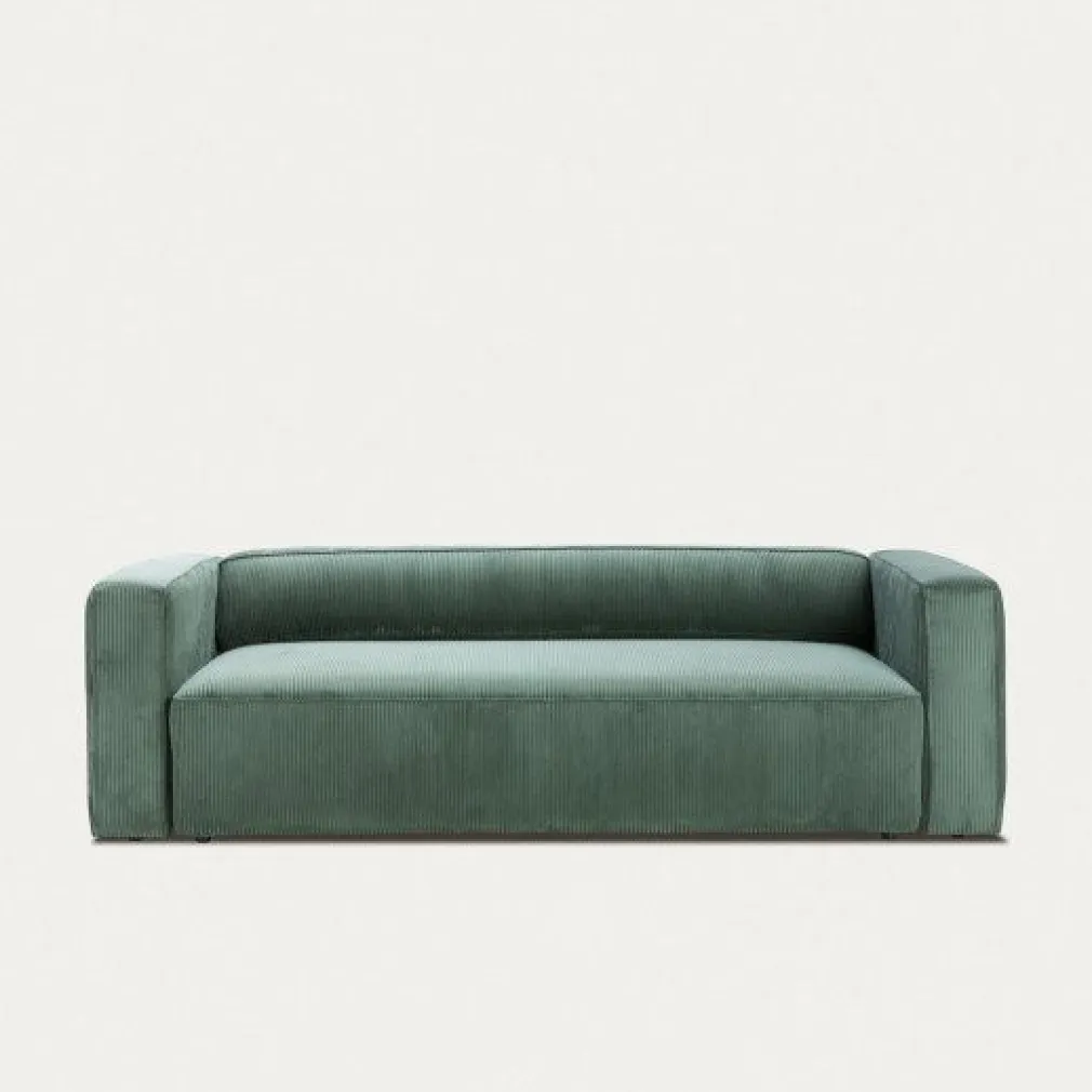Sofá 3 Cuerpos Livorno – Verde