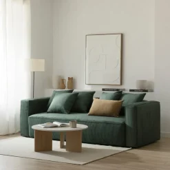 Sofá 2 Cuerpos Livorno – Verde