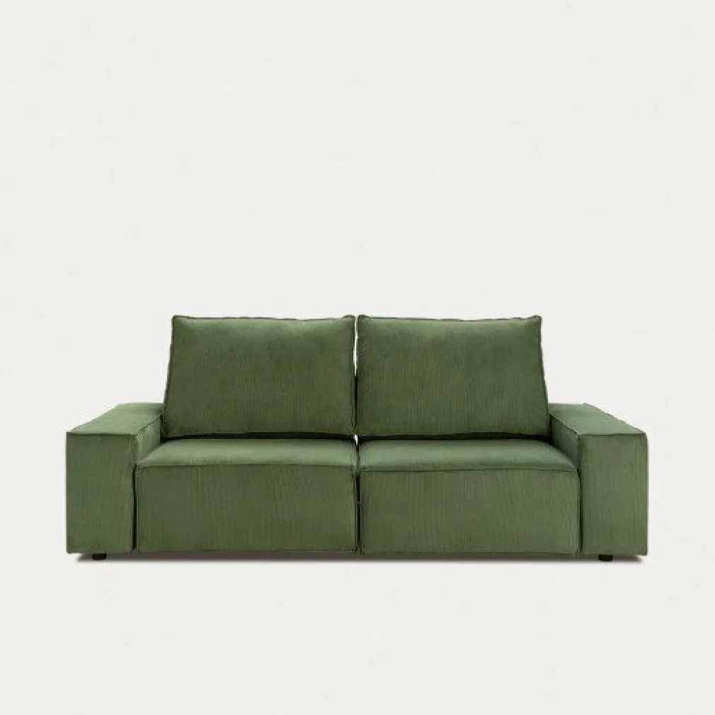 Sofá 2 Cuerpos Loft – Verde Bosque