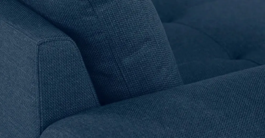 Sofá 3 cuerpos Vittorio – Azul Oscuro
