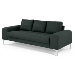 Sofá 3 cuerpos Vittorio – Gris Antracita