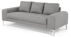 Sofá 3 cuerpos Vittorio – Gris Perla
