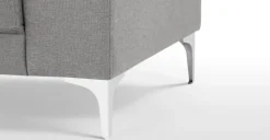 Sofá 3 cuerpos Vittorio – Gris Perla