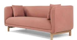 Sofá de 3 Cuerpos Becca – Rosa Empolvado