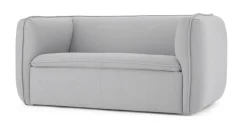 Sofá de 2 Cuerpos Berko – Gris Tiza