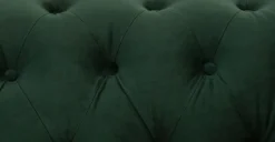 Sofá de 3 cuerpos Chesterfield Branagh – Verde Pino