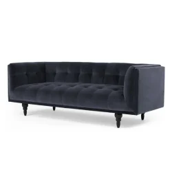 Sofá de 3 Cuerpos Connor – Azul Marino