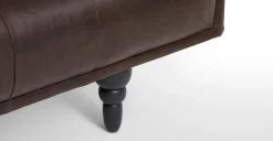 Sofá de 3 Cuerpos Connor – Marrón Vintage