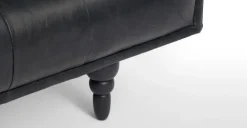 Sofá de 3 Cuerpos Connor – Negro Premium