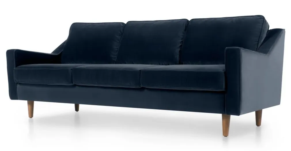 Sofá de 3 Cuerpos Dallas – Azul Marino