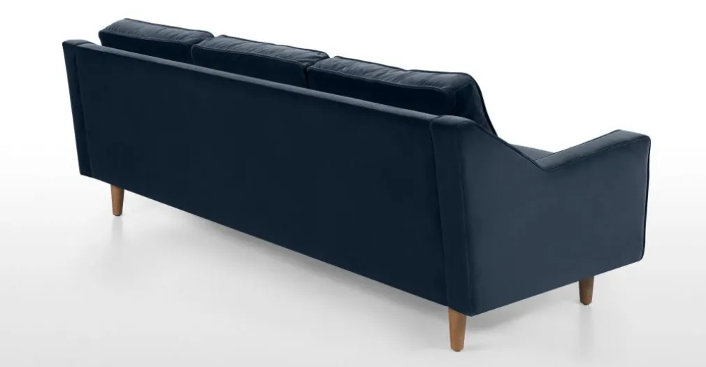 Sofá de 3 Cuerpos Dallas – Azul Marino