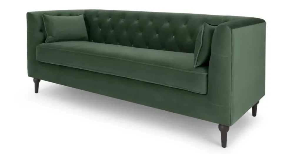 Sofá de 3 Cuerpos Flynn – Verde Olmo