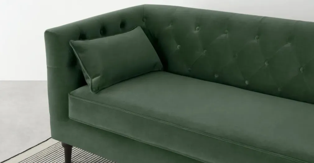 Sofá de 3 Cuerpos Flynn – Verde Olmo