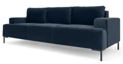 Sofá de 3 Cuerpos Frederik – Azul Zafiro