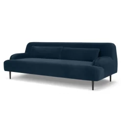 Sofá de 3 Cuerpos Giselle – Azul Zafiro