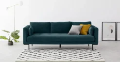 Sofá de 3 Cuerpos Harlow – Azul Seafoam