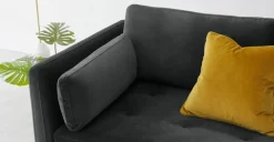 Sofá de 3 Cuerpos Harlow – Gris Medianoche