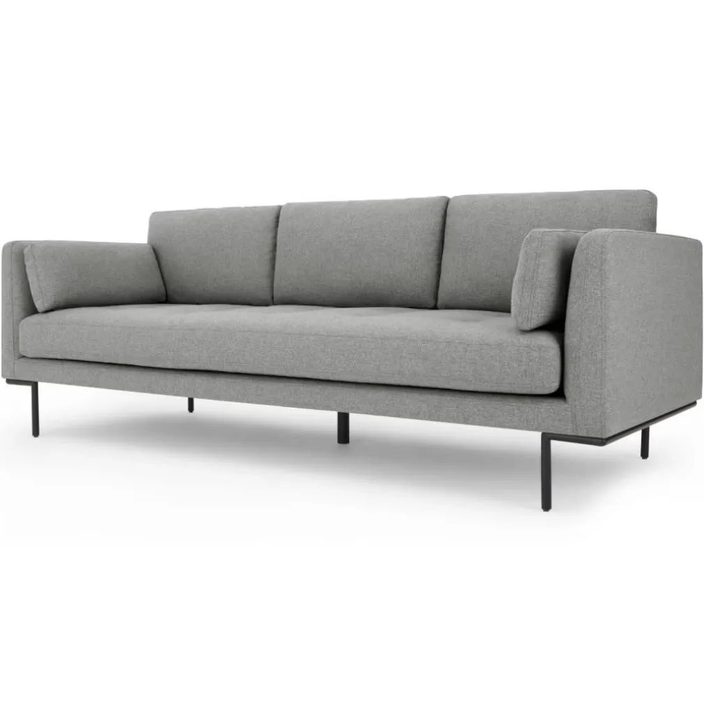 Sofá de 3 Cuerpos Harlow – Gris Montaña