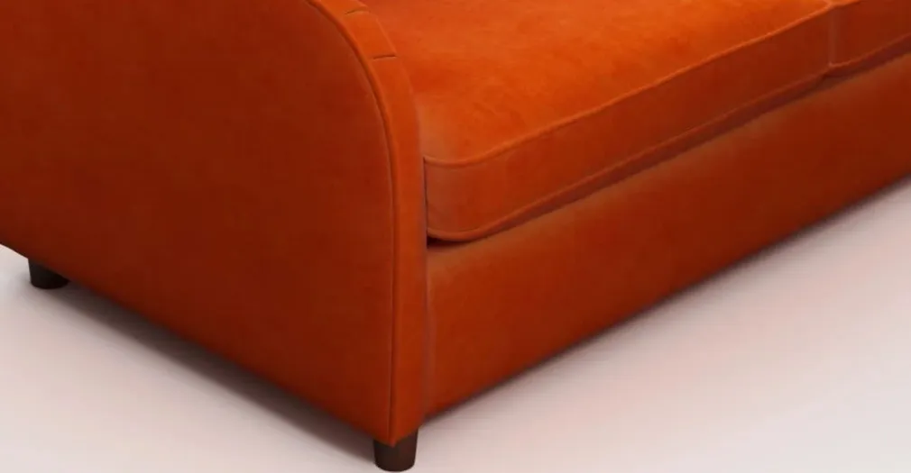 Sofá de 2 Cuerpos Helena – Naranja