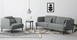 Sofá de 3 Cuerpos Herman – Gris
