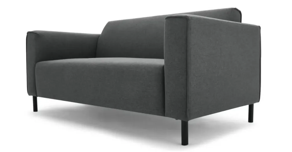 Sofá de 2 Cuerpos Herron – Gris Marga