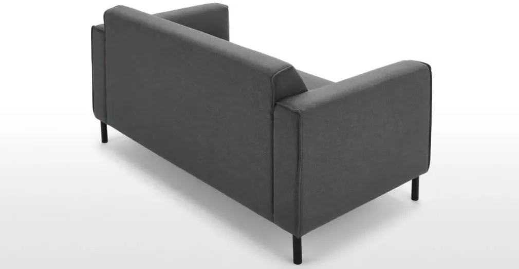 Sofá de 2 Cuerpos Herron – Gris Marga