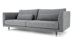 Sofá de 3 Cuerpos Jules – Gris Jaspeado