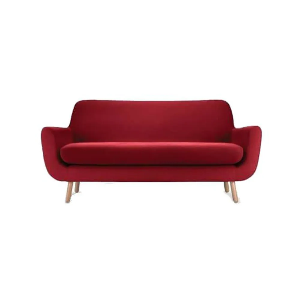 Sofá de 2 Cuerpos Marcia – Rojo