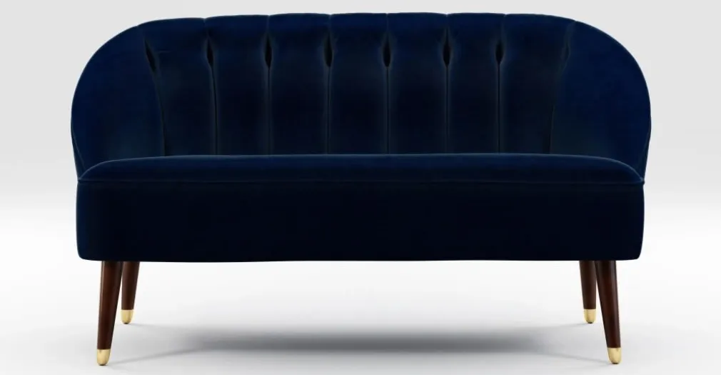 Sofá de 2 Cuerpos Margot – Azul Marino