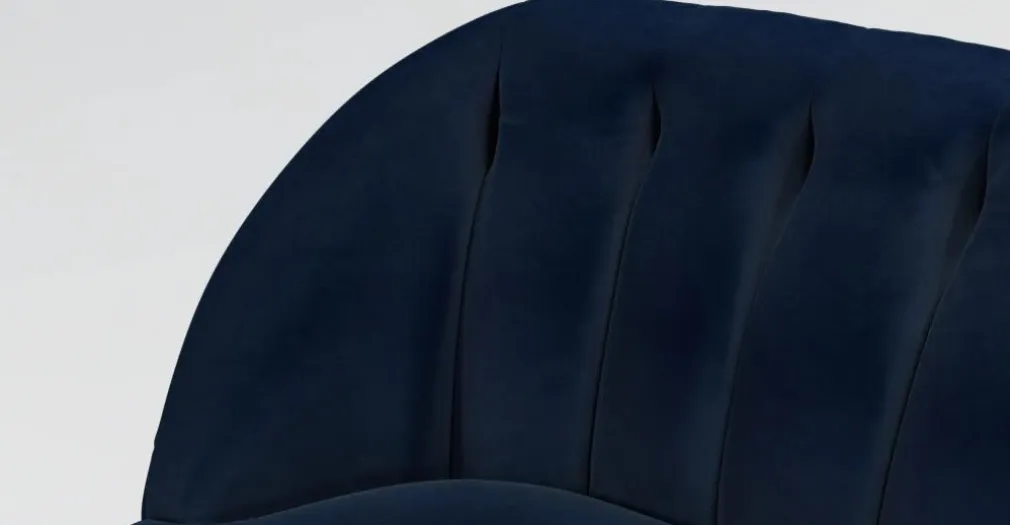 Sofá de 2 Cuerpos Margot – Azul Marino